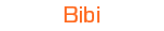 Logo do cliente da Server: Bibi.