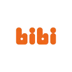 Logo do cliente da Server: Bibi.